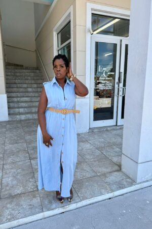 Maxi Shirt Dress